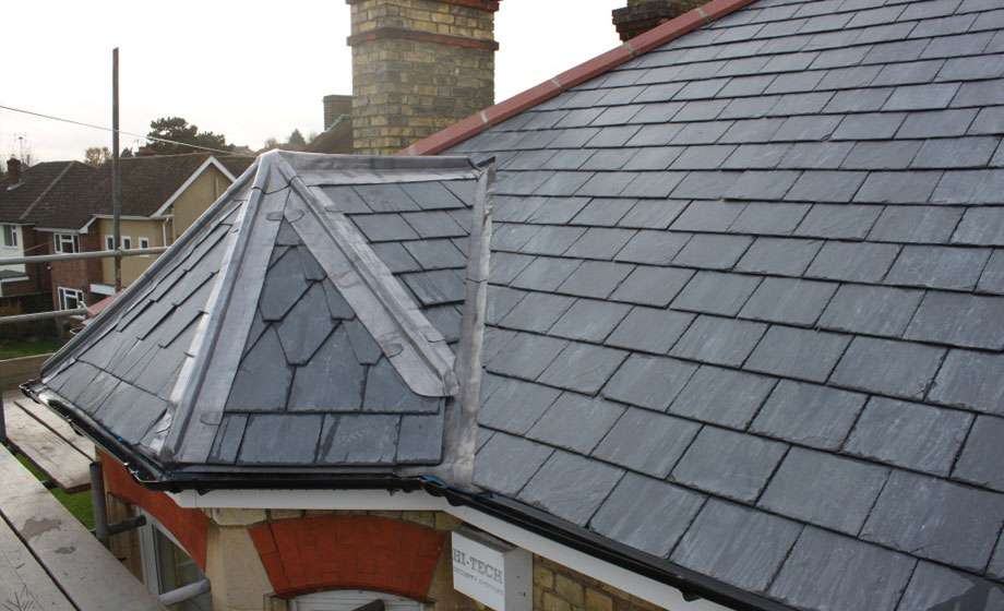 A slate roof by Trusted Roofers Toronto